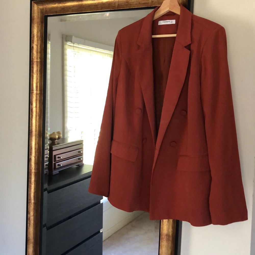 Rust blazer